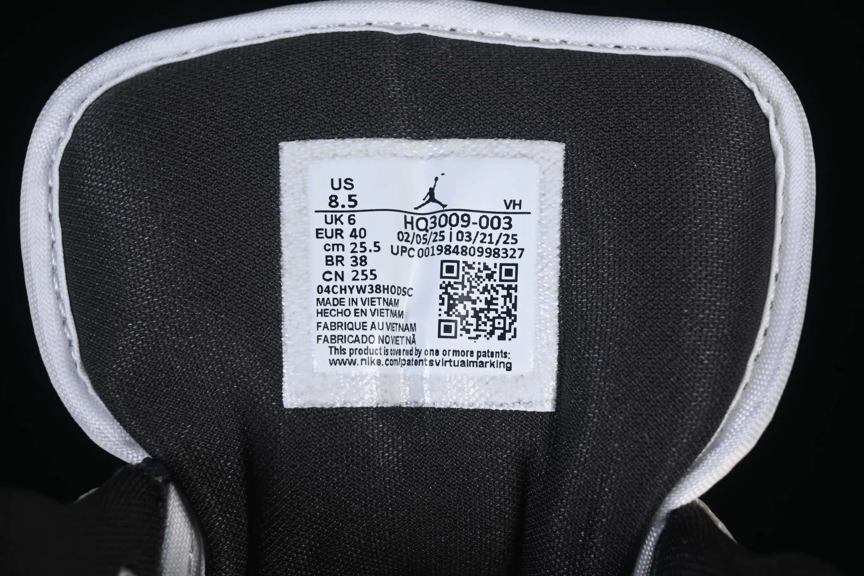 All categories Air Jordan Jordan series basketball shoes Air Jordan 1 Low G version pure original Air Jordan 1 Low AJ1 Joe 1 basketball son low-top retro culture basketball shoes HQ3009-003
